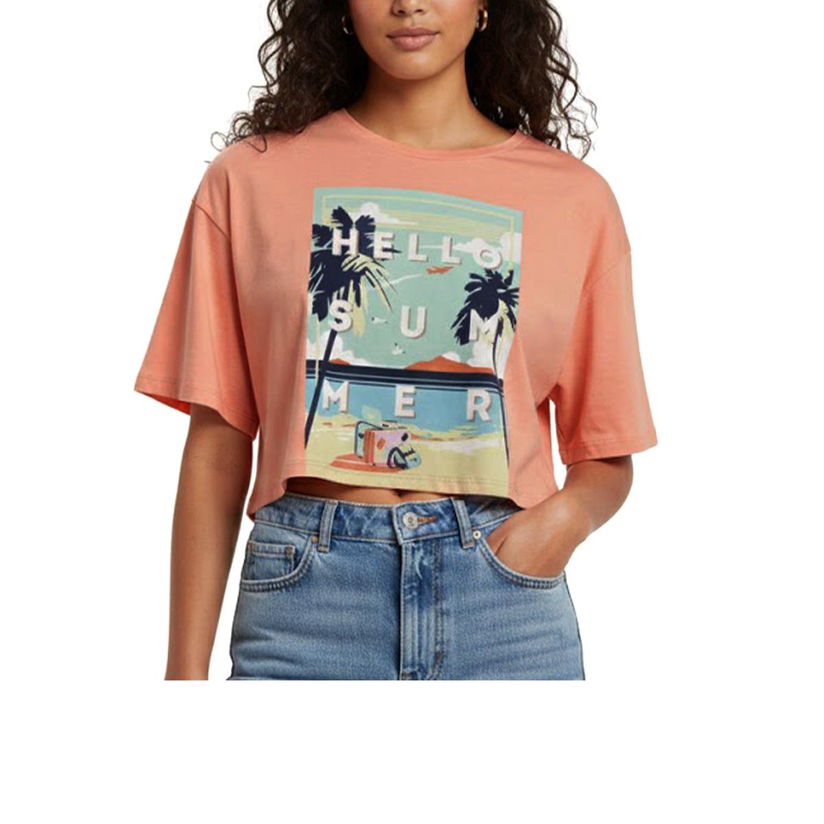 تیشرت استین کوتاه زنانه -  