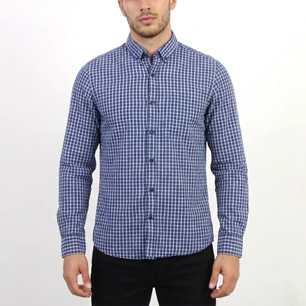 پیراهن آستین بلند مردانه -  