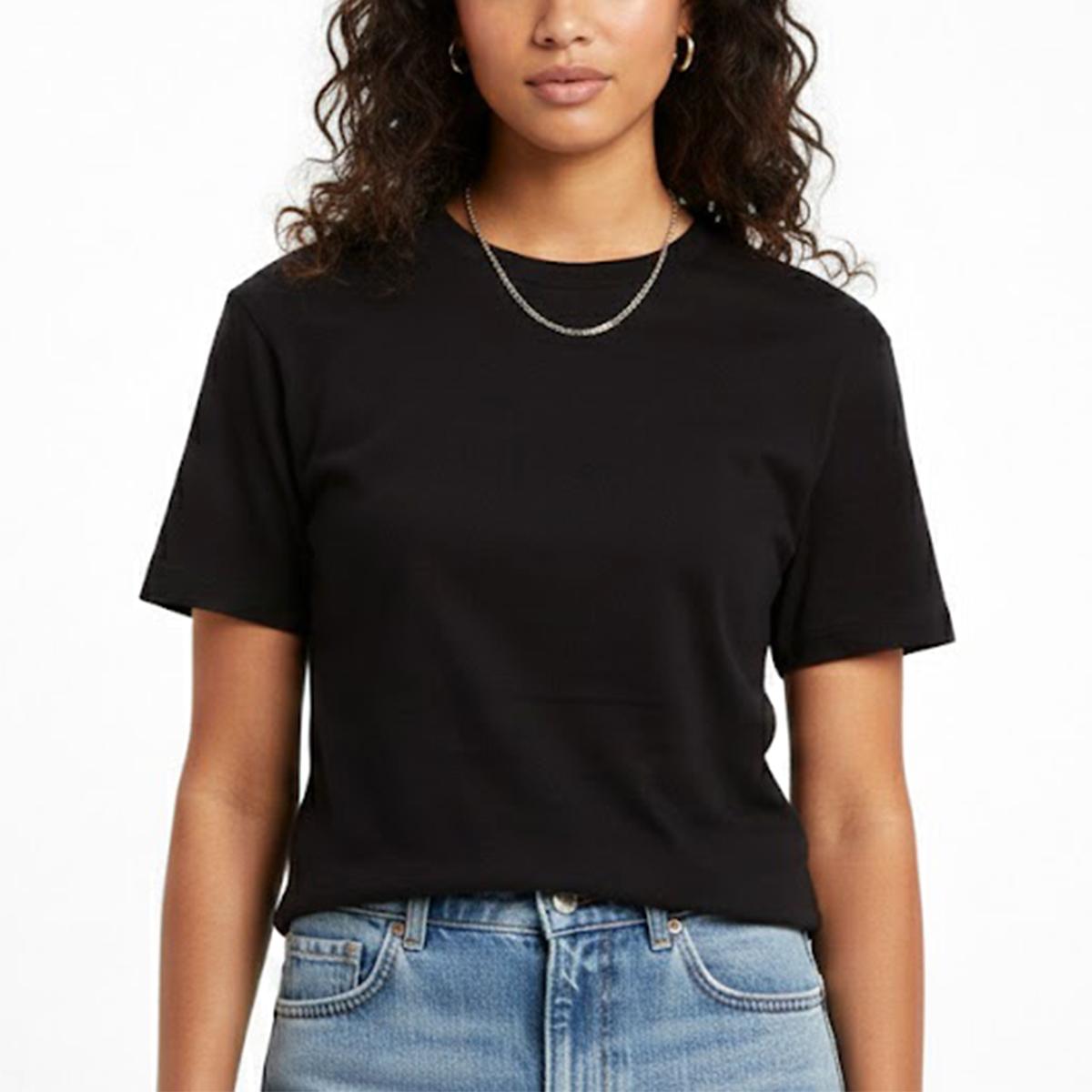 تیشرت آستین کوتاه زنانه  -  