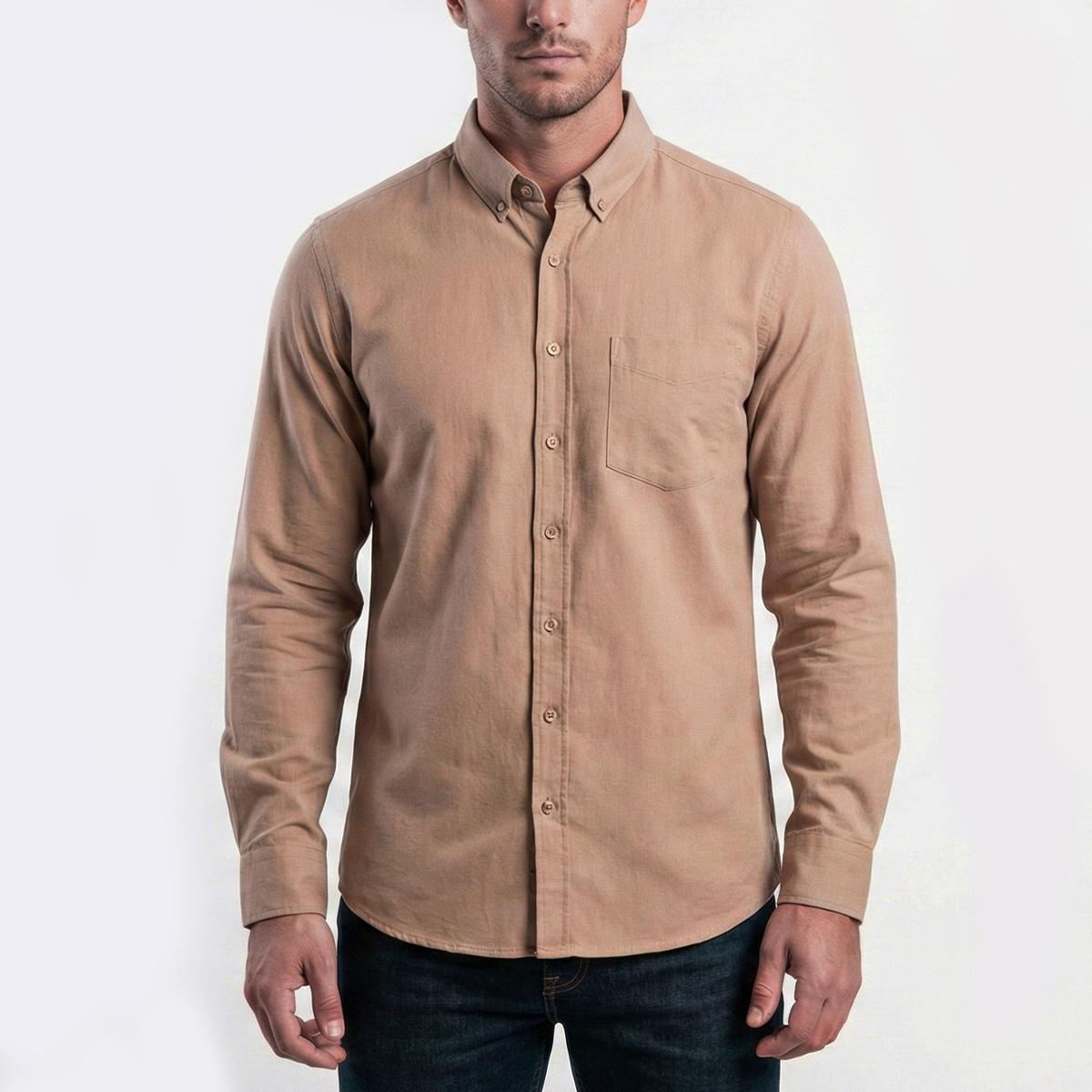 پیراهن آستین بلند مردانه -  