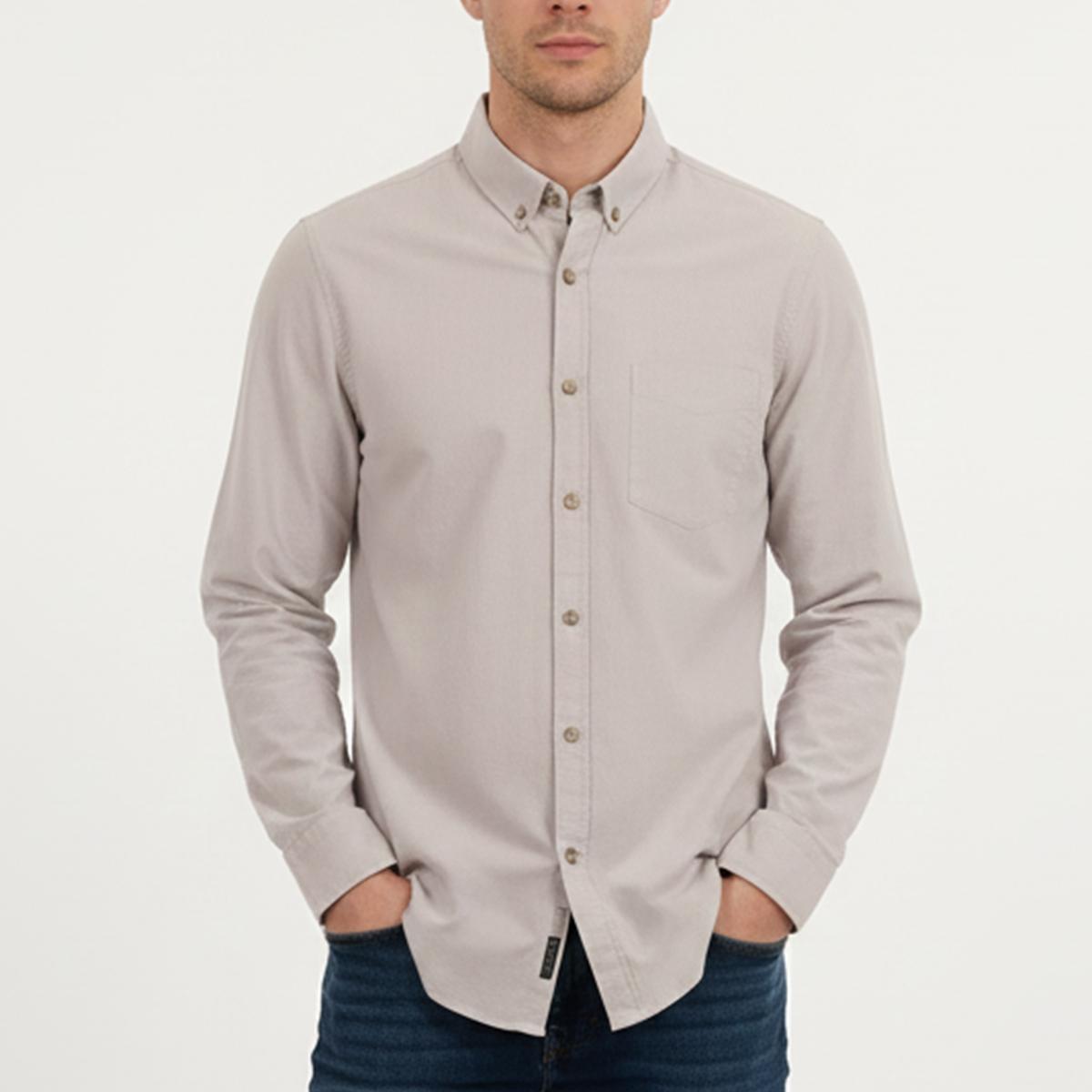 پیراهن آستین بلند مردانه -  