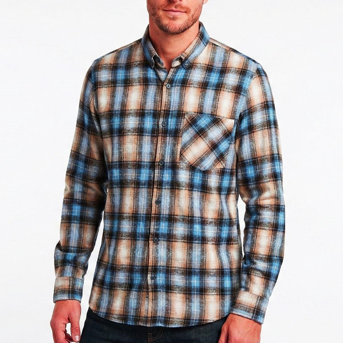 پیراهن آستین بلند مردانه -  