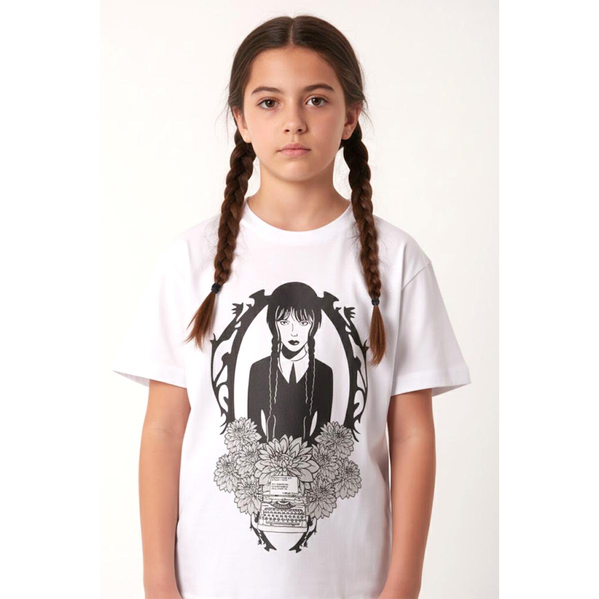 تیشرت آستین کوتاه دخترانه -  