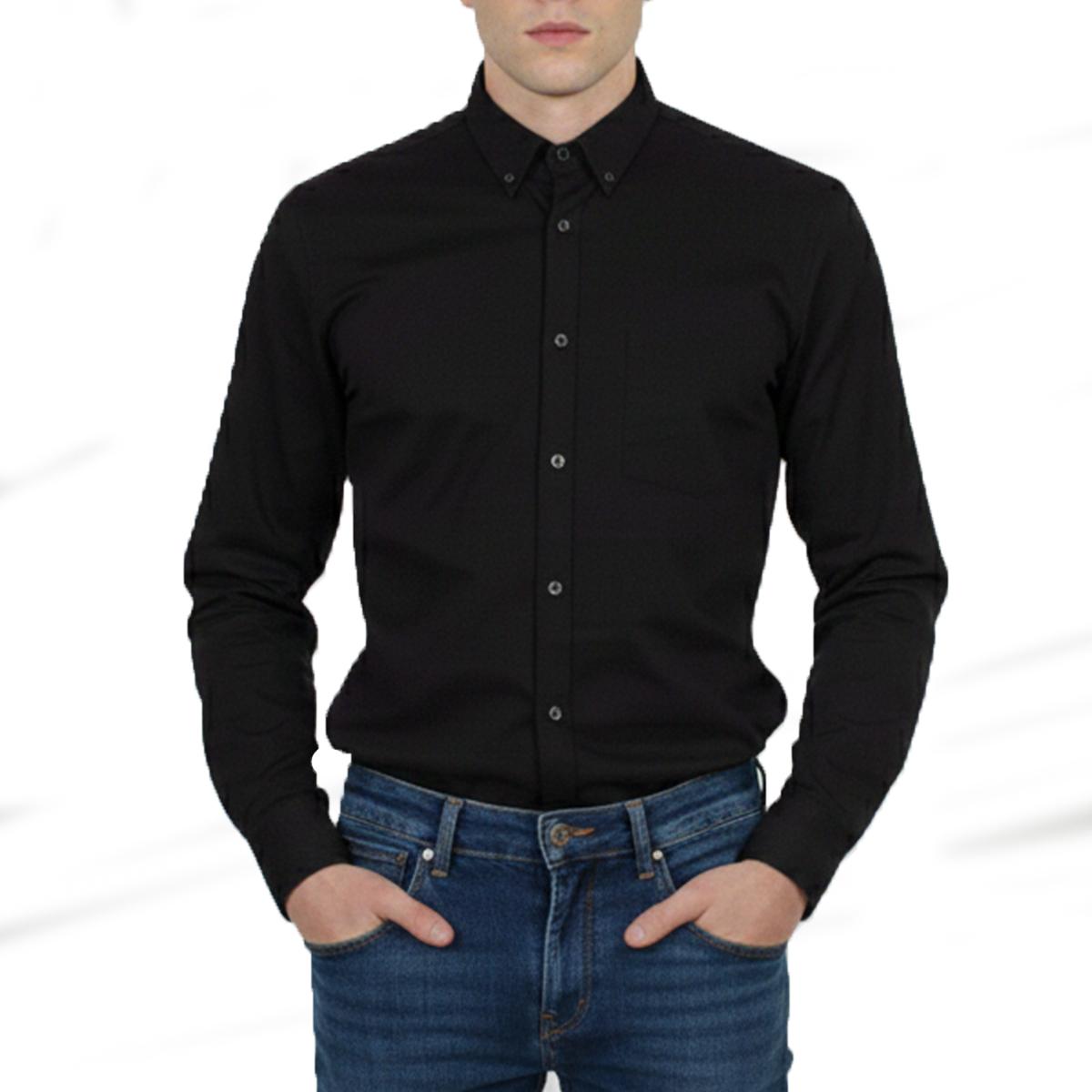 پیراهن آستین بلند مردانه -  