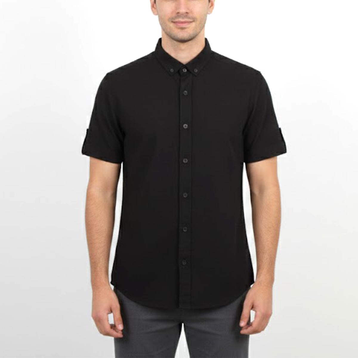 پیراهن آستین کوتاه مردانه -  