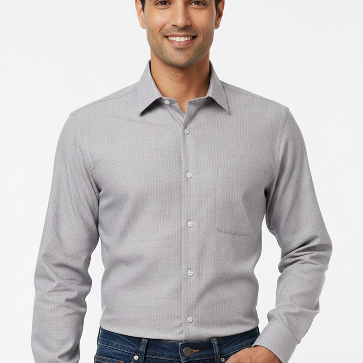 پیراهن آستین بلند مردانه -  