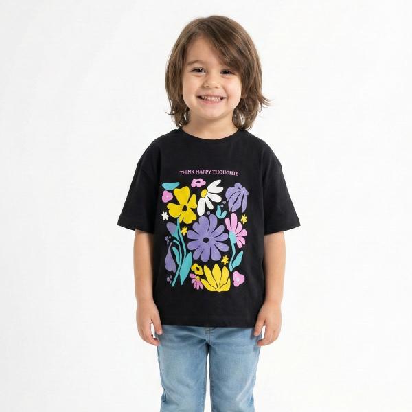 تیشرت آستین کوتاه دخترانه