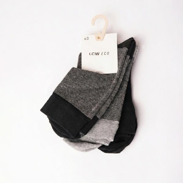 پک سه تایی جوراب ساق بلند مردانه