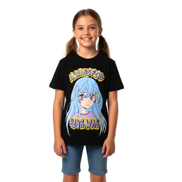 تیشرت آستین کوتاه دخترانه